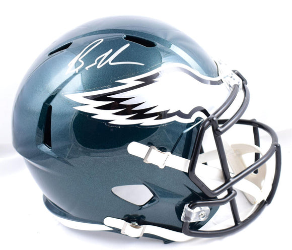 Brandon Graham Autographed Philadelphia Eagles F/S Speed Helmet-Beckett W Hologram *Silver Image 1