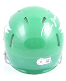 Ron Jaworski Autographed Philadelphia Eagles Alternate 2023 Speed Mini Helmet- Beckett W Hologram *White Image 3