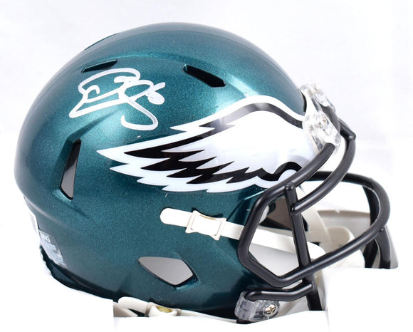 Donovan McNabb Autographed Philadelphia Eagles Speed Mini Helmet-Beckett W Hologram *Silver Image 1