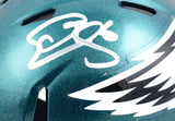 Donovan McNabb Autographed Philadelphia Eagles Speed Mini Helmet-Beckett W Hologram *Silver Image 2