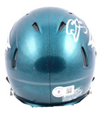 Donovan McNabb Autographed Philadelphia Eagles Speed Mini Helmet-Beckett W Hologram *Silver Image 3