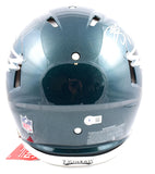 McNabb Cunningham Vick Autographed Eagles F/S Speed Authentic Helmet-Beckett W Hologram *Silver Image 4