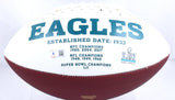 Ron Jaworski Autographed Philadelphia Eagles Logo Football- Beckett W Hologram *Black Image 3