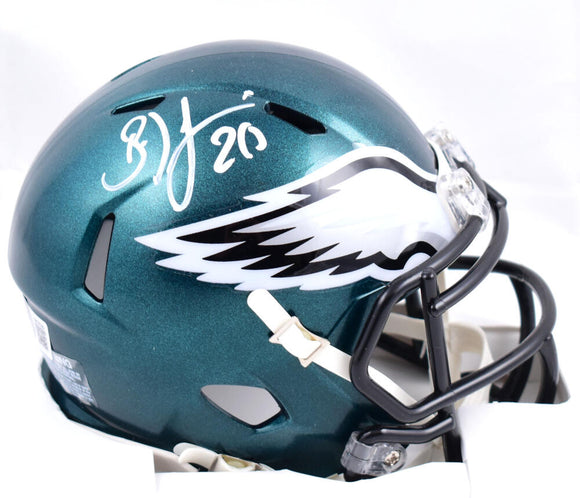 Brian Dawkins Autographed Philadelphia Eagles Speed Mini Helmet-Beckett W Hologram *White Image 1