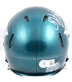 Brian Dawkins Autographed Philadelphia Eagles Speed Mini Helmet-Beckett W Hologram *White Image 3