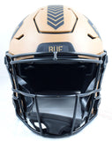 Josh Allen Autographed Buffalo Bills F/S Salute to Service 2023 Speed Flex Authentic Helmet-Beckett W Hologram *White Image 4