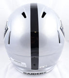 Aidan O'Connell Autographed Las Vegas Raiders F/S Speed Helmet-Beckett W Hologram *Black Image 3