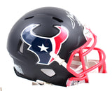 Jalen Pitre Autographed Houston Texans Flat Black Speed Mini Helmet-Beckett W Hologram *White Image 2