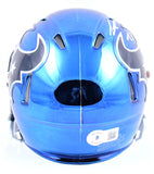 Steven Nelson Autographed Houston Texans Chrome Speed Mini Helmet-Beckett W Hologram *White Image 3