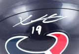 Xavier Hutchinson Autographed Houston Texans Mini Helmet-Beckett W Hologram *White Image 2