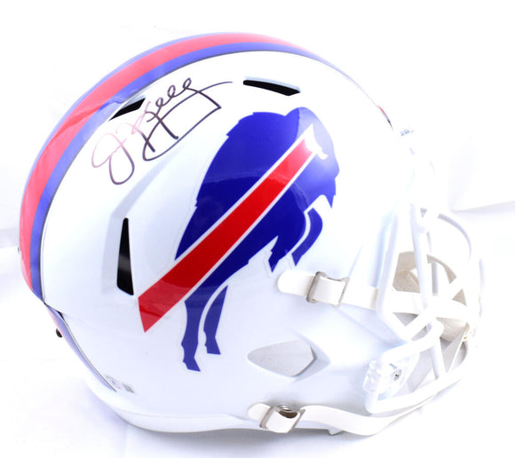 Jim Kelly Autographed Buffalo Bills F/S Speed Helmet-Beckett W Hologram *Black Image 1
