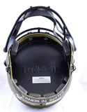 Jim Kelly Autographed Buffalo Bills F/S Salute to Service Speed Helmet-Beckett W Hologram *White Image 5