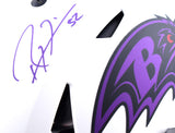 Ray Lewis Autographed Baltimore Ravens F/S Lunar Speed Flex Helmet- Beckett W Hologram *Purple Image 2