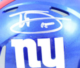 Tommy DeVito Autographed New York Giants Speed Mini Helmet-Beckett W Hologram *Silver Image 2