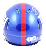 Tommy DeVito Autographed New York Giants Speed Mini Helmet-Beckett W Hologram *Silver Image 3