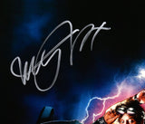 Christopher Lloyd Michael J. Fox Signed Back to the Future 16x20 Movie Poster Photo- Beckett W Hologram *Silver Image 3
