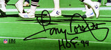 Tony Dorsett Autographed Dallas Cowboys 8x10 Running V. Eagles Photo w/HOF -Beckett W Hologram *Black Image 2