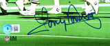Tony Dorsett Autographed Dallas Cowboys 8x10 Running V. Eagles Photo-Beckett W Hologram *Blue Image 2