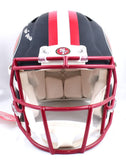 Joe Montana Autographed San Francisco 49ers F/S Flat Black Authentic Helmet w/3 Insc- Beckett W *Smeared Image 5