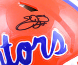 Emmitt Smith Autographed Florida Gators F/S Speed Authentic Helmet - Beckett W Hologram *Black *Damaged Image 2