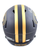 George Kittle Autographed San Francisco 49ers F/S Eclipse Speed Helmet - Beckett W Hologram *Gold Image 3
