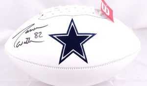 Jason Witten Autographed Dallas Cowboys Logo Football-Beckett W Hologram *Black Image 1
