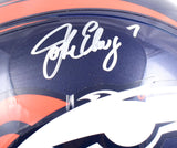 John Elway Autographed Denver Broncos F/S Helmet- Beckett W Hologram *Silver Image 2