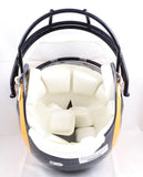 Faulk, Dickerson, Bettis Autographed Rams F/S Replica Helmet- Beckett W Hologram *White Image 6