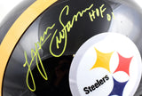Lynn Swann Autographed F/S Pittsburgh Steelers 63-76 Helmet w/HOF-Beckett W Hologram *Yellow Image 2