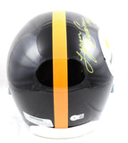 Lynn Swann Autographed F/S Pittsburgh Steelers 63-76 Helmet w/HOF-Beckett W Hologram *Yellow Image 3