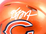 D.J. Moore Autographed Chicago Bears Flash Speed Mini Helmet-Beckett W Hologram *White Image 2