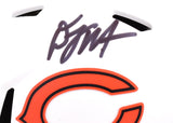 D.J. Moore Autographed Chicago Bears Lunar Speed Mini Helmet-Beckett W Hologram *Black Image 2