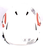 D.J. Moore Autographed Chicago Bears Lunar Speed Mini Helmet-Beckett W Hologram *Black Image 3