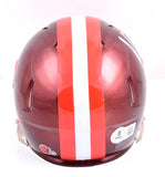 Amari Cooper Autographed Cleveland Browns Flash Speed Mini Helmet-Beckett W Hologram *White Image 3