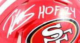 Patrick Willis Autographed San Francisco 49ers Flash Mini Helmet w/HOF - Beckett W Hologram *White Image 2