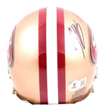 Patrick Willis Autographed San Francisco 49ers Mini Helmet w/HOF - Beckett W Hologram *Black Image 3