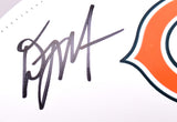 D.J. Moore Autographed Chicago Bears Logo Football - Beckett W Hologram *Black Image 2