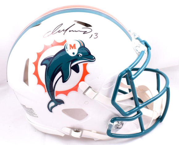 Dan Marino Autographed Miami Dolphins F/S 97-12 Speed Authentic Helmet-Beckett W Hologram *Black Image 1