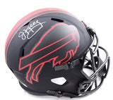 Jim Kelly Autographed Buffalo Bills F/S Eclipse Speed Helmet - Beckett W Hologram *White Image 1