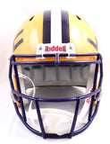 Justin Jefferson Autographed LSU Tigers F/S Speed Helmet- Beckett W Hologram *Black Image 3