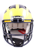 Blake Corum Autographed Michigan Wolverines F/S Speed Authentic Helmet- JSA W  *Silver Image 3