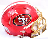 Brandon Aiyuk Autographed San Francisco 49ers Flash Speed Mini Helmet WZ60655- Beckett W Hologram *White Image 1