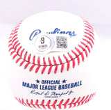 Joe Girardi Autographed Rawlings OML Baseball w/ 4x WS Champs - Beckett W Hologram *Blue Image 3