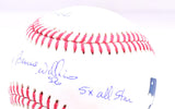 Bernie Williams Autographed Rawlings OML Baseball w/ 4 Inscriptions - Beckett W Hologram *Blue Image 4