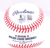 Mike Stanton Autographed Rawlings OML Baseball w/3x WSC - Beckett W Hologram *Blue Image 3