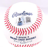 Tino Martinez Autographed Rawlings OML Baseball w/ 4x WS Champs - Beckett W Hologram *Blue Image 3