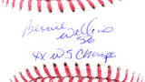 Bernie Williams Autographed Rawlings OML Baseball w/4x WS Champs - Beckett W Hologram *Blue Image 2