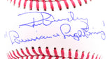 Ron Guidry Autographed Rawlings OML Baseball w/ Louisiana Lightning - Beckett W Hologram *Blue Image 2