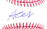 Austin Wells Autographed Rawlings OML Baseball - Fanatics *Blue Image 2
