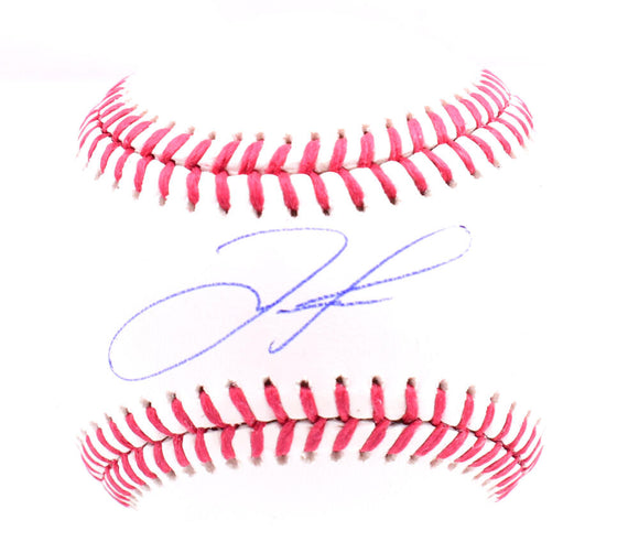 Jose Trevino Autographed Rawlings OML Baseball - Beckett W Hologram *Blue Image 1